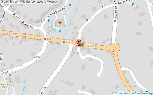 plan Maison Ville Des Ventadours Meymac Meymac