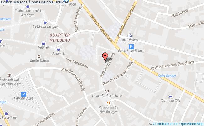 plan Maisons à Pans De Bois Bourges Bourges