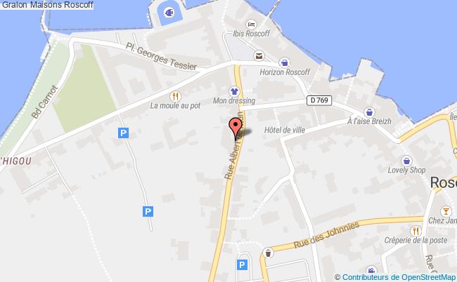 plan Maisons Roscoff Roscoff