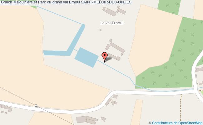 plan Malouinière Et Parc Du Grand Val Ernoul Saint-meloir-des-ondes SAINT-MELOIR-DES-ONDES