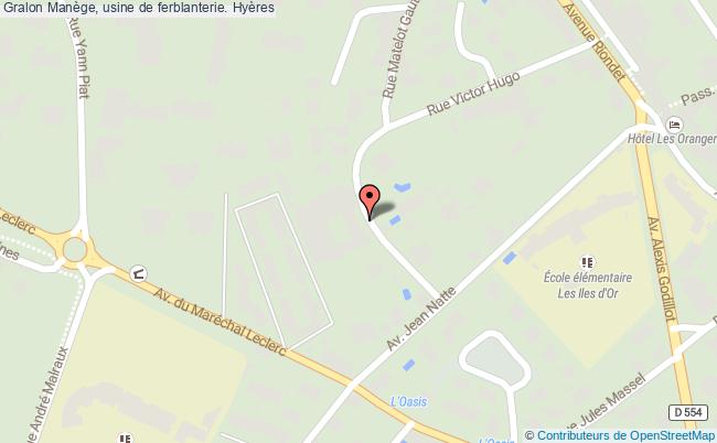 plan Manège, Usine De Ferblanterie. Hyères Hyères