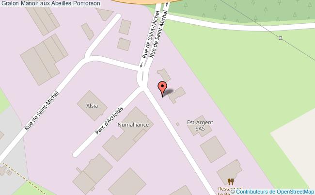 plan Manoir Aux Abeilles Pontorson Pontorson