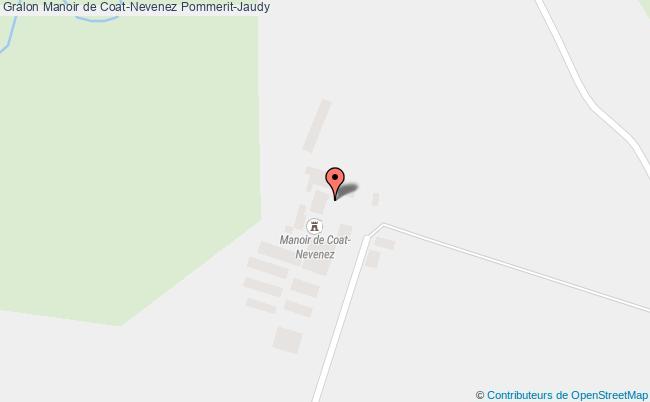 plan Manoir De Coat-nevenez Pommerit-jaudy Pommerit-Jaudy
