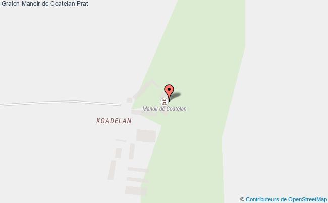 plan Manoir De Coatelan Prat Prat