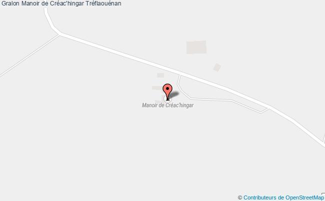 plan Manoir De Créac'hingar Tréflaouénan Tréflaouénan
