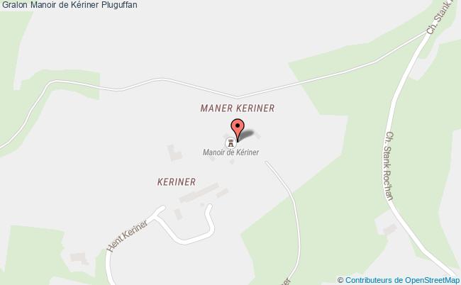 plan Manoir De Kériner Pluguffan Pluguffan