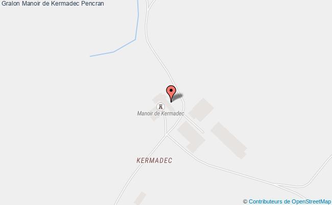 plan Manoir De Kermadec Pencran Pencran