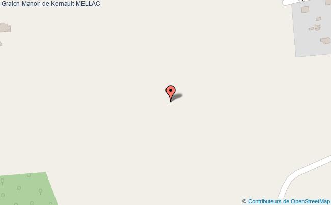 plan Manoir De Kernault Mellac MELLAC