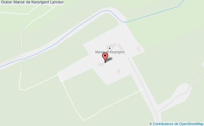 plan Manoir De Kerprigent Lannion Lannion