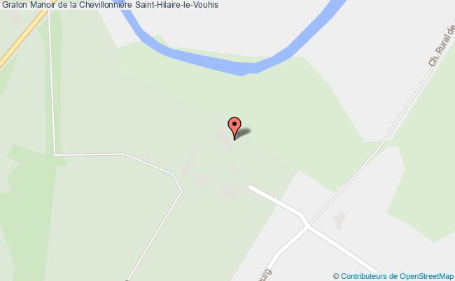 plan Manoir De La Chevillonnière Saint-hilaire-le-vouhis Saint-Hilaire-le-Vouhis