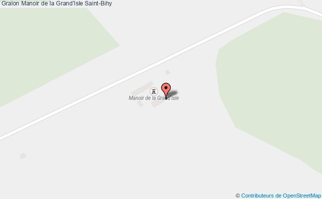 plan Manoir De La Grand'isle Saint-bihy Saint-Bihy
