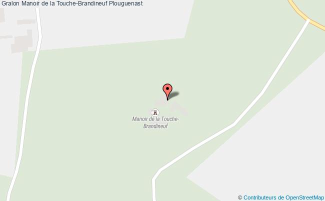 plan Manoir De La Touche-brandineuf Plouguenast Plouguenast