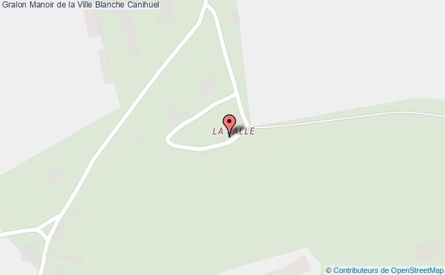 plan Manoir De La Ville Blanche Canihuel Canihuel