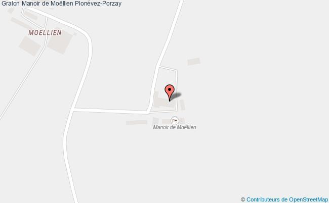 plan Manoir De Moëllien Plonévez-porzay Plonévez-Porzay