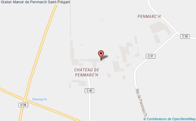 plan Manoir De Penmarch Saint-frégant Saint-Frégant
