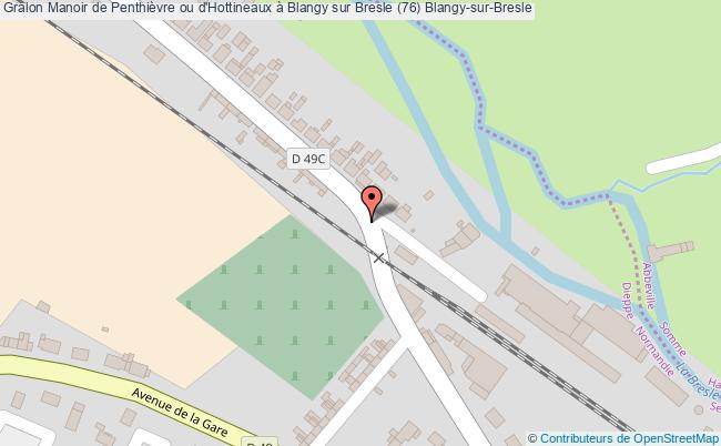 Manoir de Penthièvre ou d'Hottineaux à Blangy sur Bresle (76)