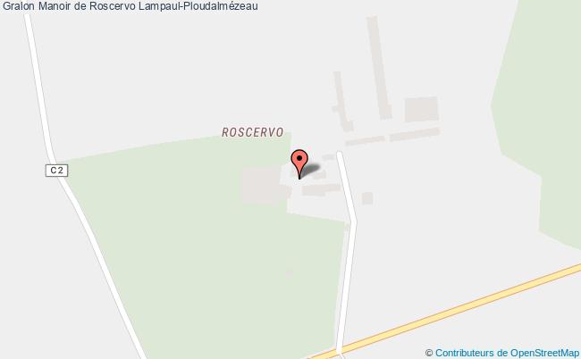 plan Manoir De Roscervo Lampaul-ploudalmézeau Lampaul-Ploudalmézeau