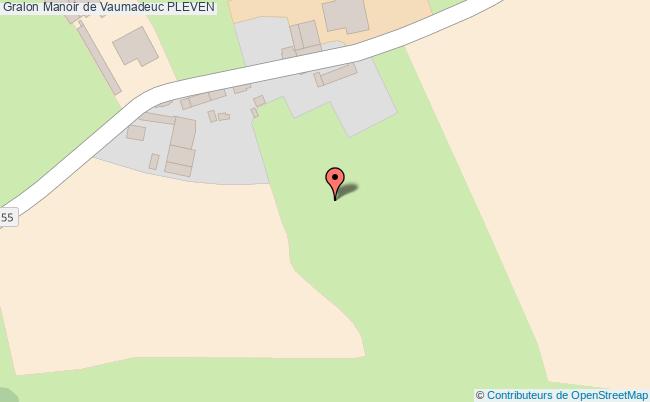 plan Manoir De Vaumadeuc Pleven PLEVEN