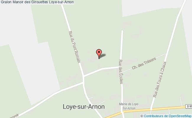 plan Manoir Des Girouettes Loye-sur-arnon Loye-sur-Arnon