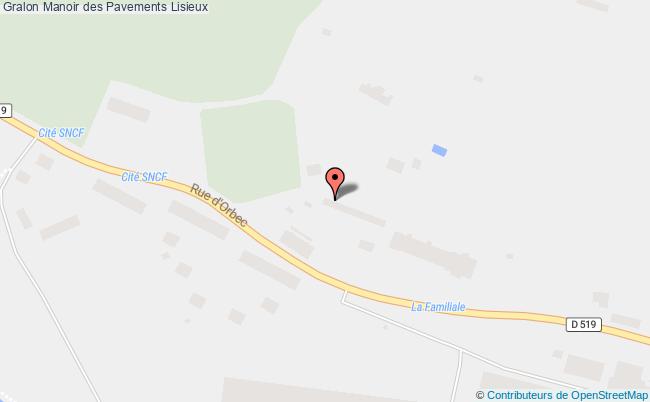 plan Manoir Des Pavements Lisieux Lisieux