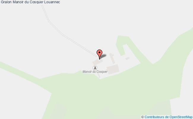 plan Manoir Du Cosquer Louannec Louannec