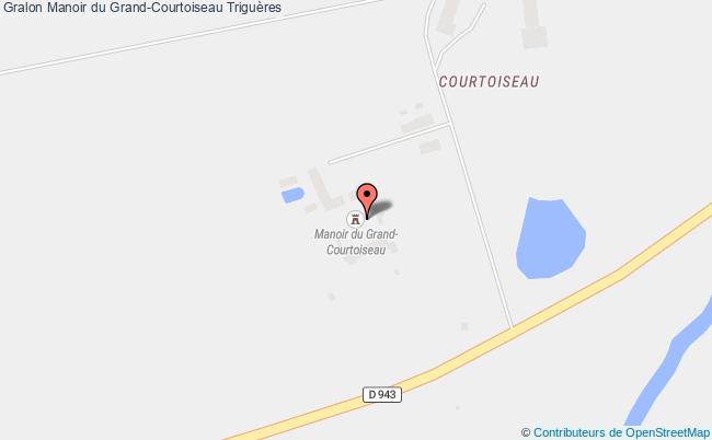 plan Manoir Du Grand-courtoiseau Triguères Triguères