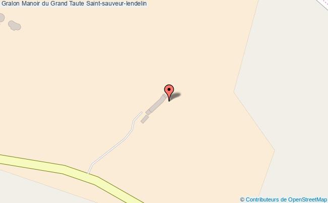 plan Manoir Du Grand Taute Saint-sauveur-lendelin Saint-sauveur-lendelin