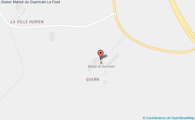 plan Manoir Du Guermain Le Foeil Le Foeil