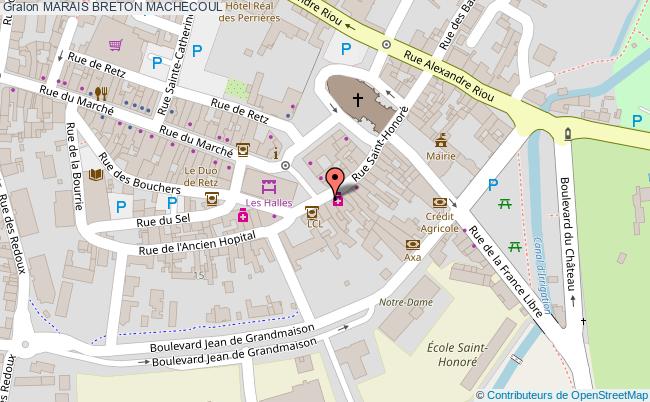 plan Marais Breton Machecoul MACHECOUL