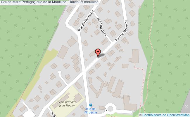 plan Mare Pédagogique De La Moulaine  Haucourt-moulaine Haucourt-moulaine