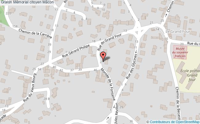 plan Mémorial Citoyen Mâcon Mâcon