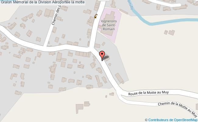 plan Mémorial De La Division Aéroportée La Motte la motte