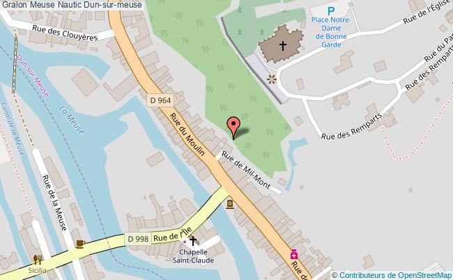 plan Meuse Nautic Dun-sur-meuse Dun-sur-meuse