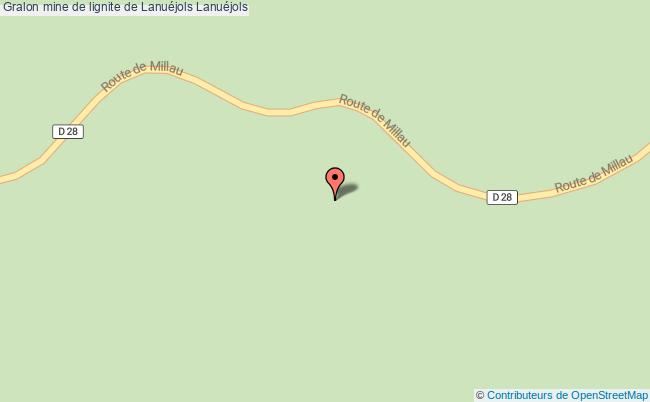 mine de lignite de Lanuéjols