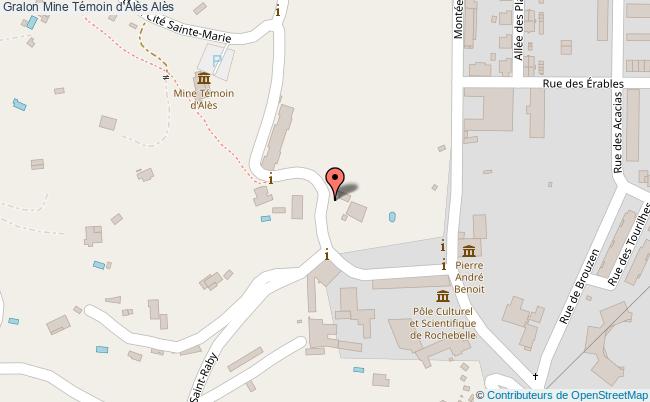 plan Mine Témoin D'alès Alès Alès