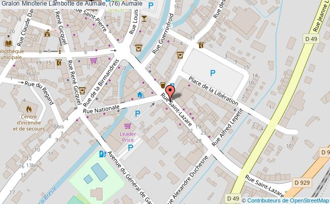 plan Minoterie Lambotte De Aumale, (76) Aumale Aumale