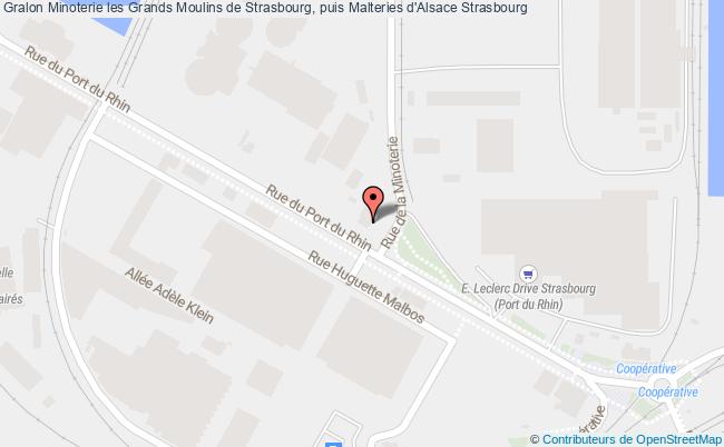 Minoterie les Grands Moulins de Strasbourg, puis Malteries d'Alsace