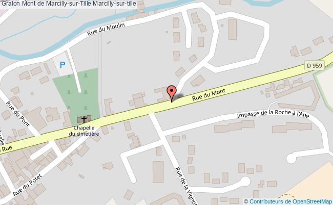 plan Mont De Marcilly-sur-tille Marcilly-sur-tille Marcilly-sur-tille