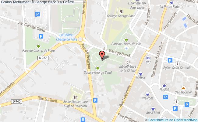 Monument à George Sand