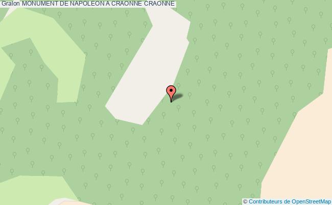 plan Monument De Napoleon A Craonne Craonne CRAONNE