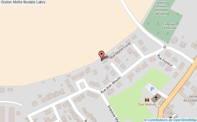 plan Motte Féodale Labry Labry