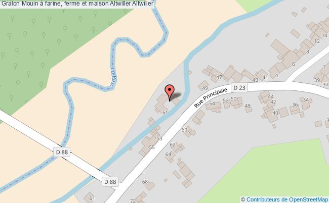 Mouin à farine, ferme et maison Altwiller