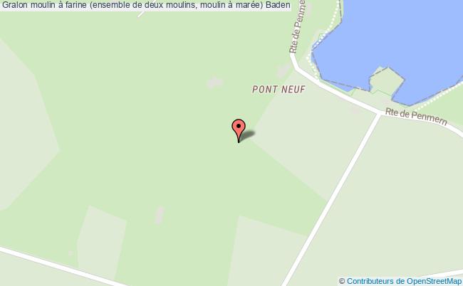 plan Moulin à Farine (ensemble De Deux Moulins, Moulin à Marée) Baden Baden