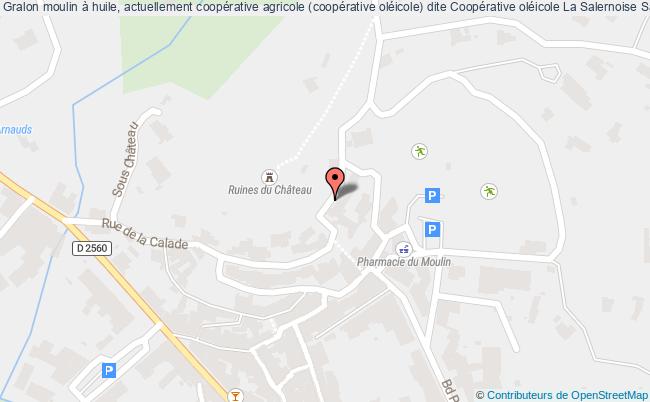 plan Moulin à Huile, Actuellement Coopérative Agricole (coopérative Oléicole) Dite Coopérative Oléicole La Salernoise Salernes Salernes