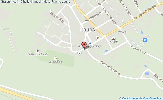 moulin à huile dit moulin de la Frache