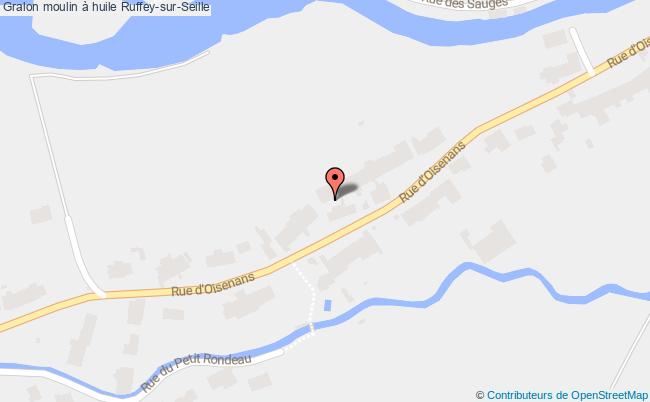 plan Moulin à Huile Ruffey-sur-seille Ruffey-sur-Seille
