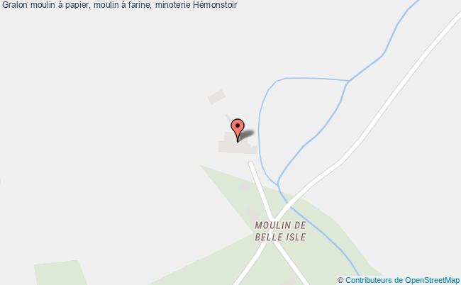 plan Moulin à Papier, Moulin à Farine, Minoterie Hémonstoir Hémonstoir