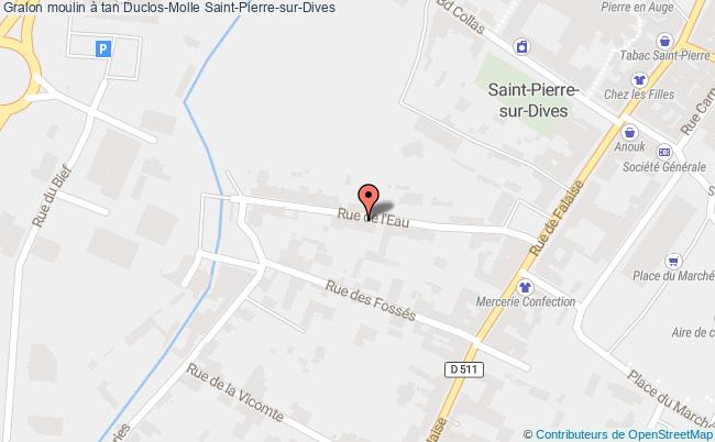 plan Moulin à Tan Duclos-molle Saint-pierre-sur-dives Saint-Pierre-sur-Dives