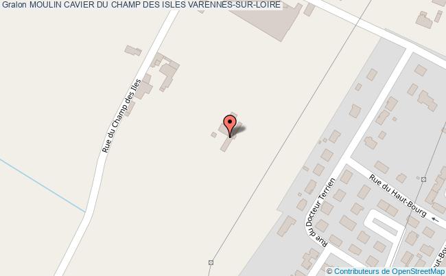 plan Moulin Cavier Du Champ Des Isles Varennes-sur-loire VARENNES-SUR-LOIRE