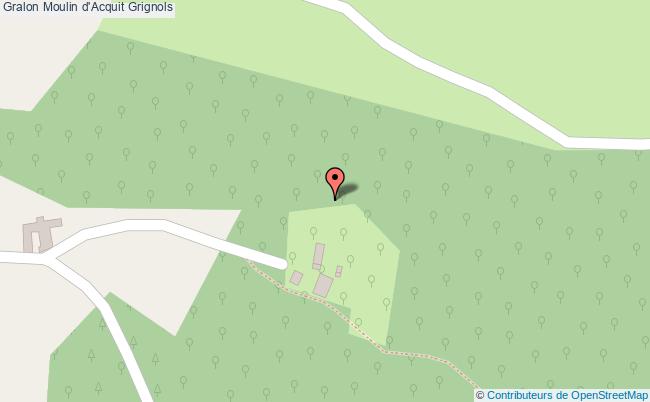 plan Moulin D'acquit Grignols Grignols
